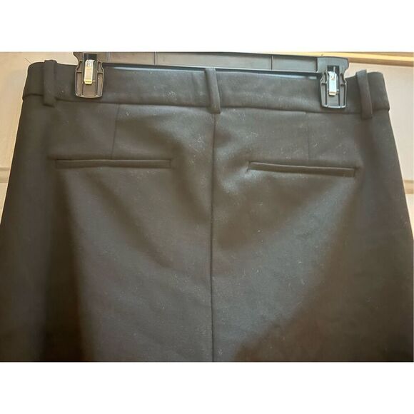 J. Crew Sydney Wide Leg Black Pant in Four Season Stretch Women's size 8 - Picture 12 of 12